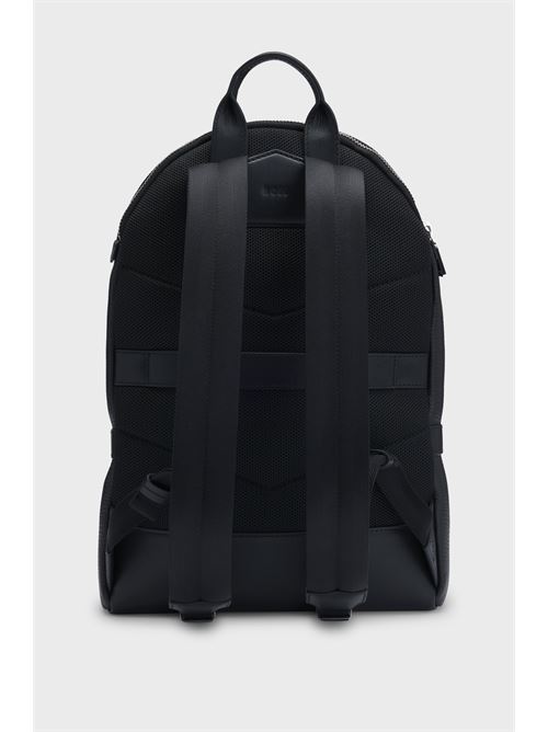 Hammered leather backpack BOSS | 50536142 NEW CROSSTOWN_S BCKP.001